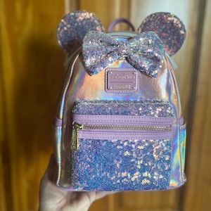 SOLD 💫💫Disney Parks Earidescent Loungefly NEW!!